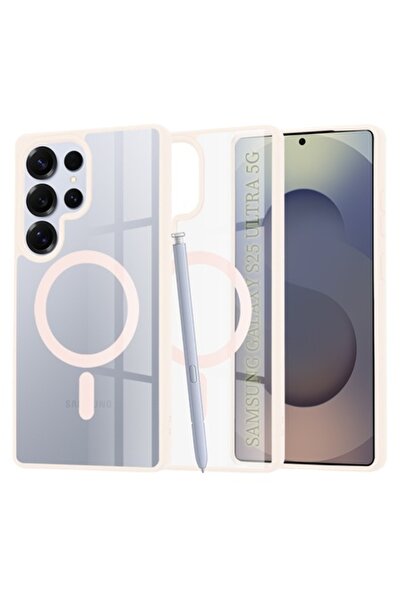 Royal Husa pentru Samsung Galaxy S25 Ultra, D8, Policarbonat, Nude Pink