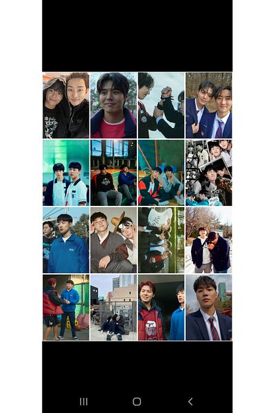 OWLBAG COMPANY Owl Bag Weak Hero Gotak and Raw Design Patterned Set of 16 Photocards