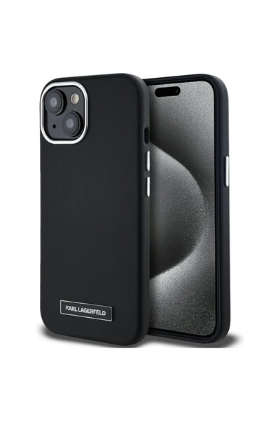 Royal Husa iPhone 15, Piele ecologica, D30, FW Metal Plate