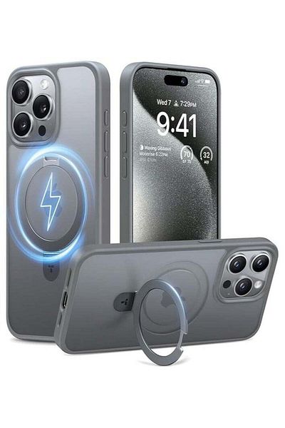 TORRAS Magnetic Ostand for iPhone 15 Pro Max Case 6.7 inch