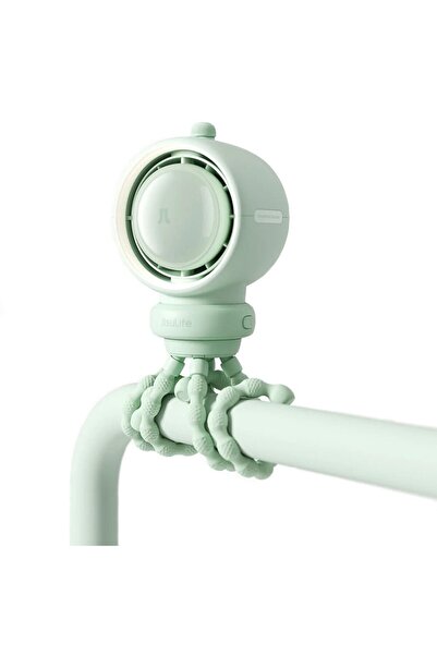 2DAYFIND Portable Fan 5000mAh, W79, Polycarbonate, Silicon, Green