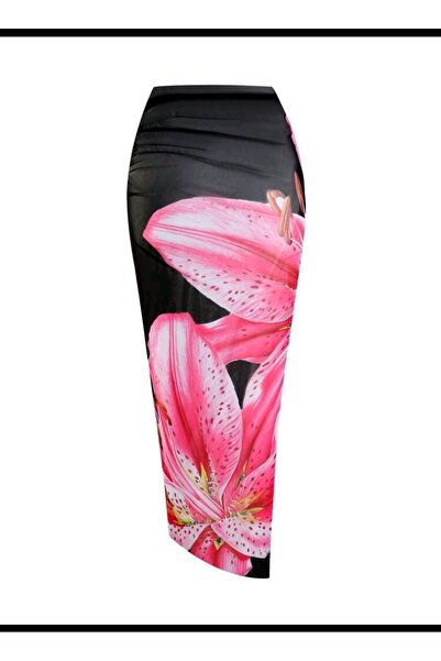 BF Bikini Fashion Pink Absorbent Pareo Skirt