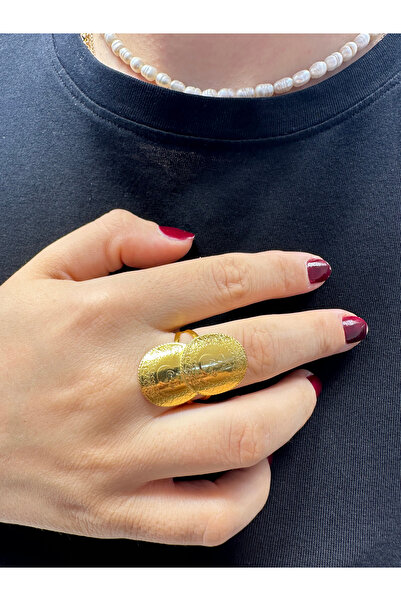 Recep Turan Kuyumculuk 22 Ayar Altın 2 Çeyrekli Yüzük