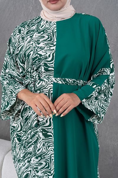 Fzd filizzade Patterned Garnished Casual Dress