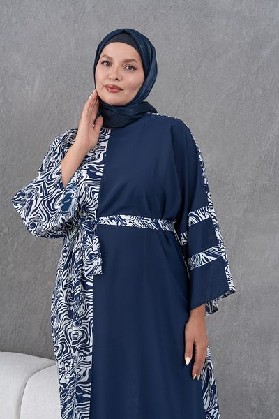 Fzd filizzade Patterned Garnished Casual Dress