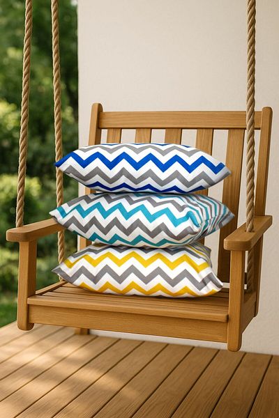 Ellia Soft Patio Garden Pillow |   Modern Pattern & Comfortable Touch