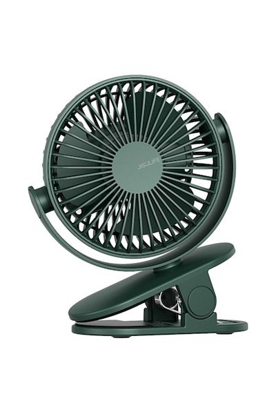 2DAYFIND Ventilator de birou portabil 4000mAh, W61, policarbonat, verde închis