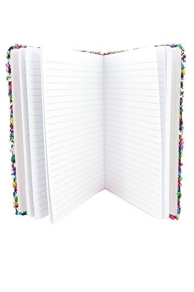 Roco Unicorn Sequin Notebook – A5, 96 Sheets, Reversible Glitter Cover, Cute & Fun Journal