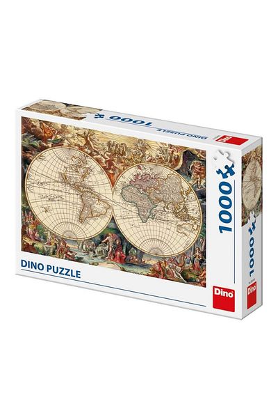 Daemi Puzzle Historical Map of the World, 1000 pieces