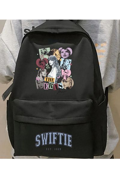 Touz Moda Σχολικό σακίδιο πλάτης Taylor Swift με στάμπα Unisex