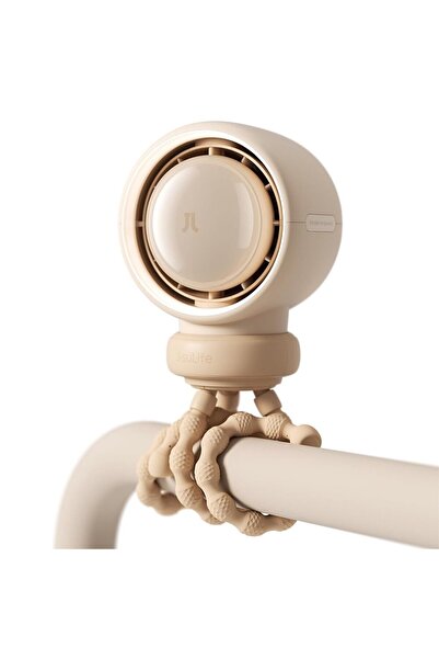 2DAYFIND Ventilator Portabil 4000mAh, W76, Policarbonat, Silicon, Brown