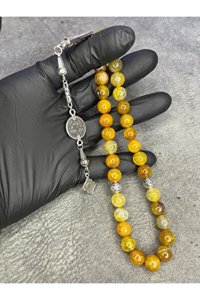 Mos Tespih حجر العقيق حجم كبير من الحجر الطبيعي الراقي