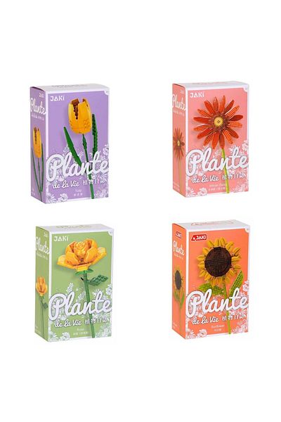 hak-iş oyuncak Flower Lego Building Toy