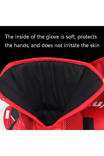 eR D L Adult boxing gloves, 8oz, red, eR D L