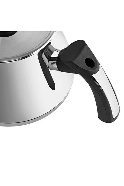 Nehir Almira Maxi Size Stainless Steel 1.10-2.25 Lt. Teapot Set