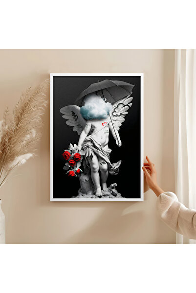 HOMEPACK TABLO CU CADRU DE LEMN POSTER CU CADRU DECOR ARTISTIC DE PERETE TK/1509