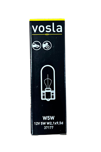 VOSLA T10 Dipsiz 12V 5W Park Plaka Ampulü Alman Malı 10 Adet Fiyatıdır