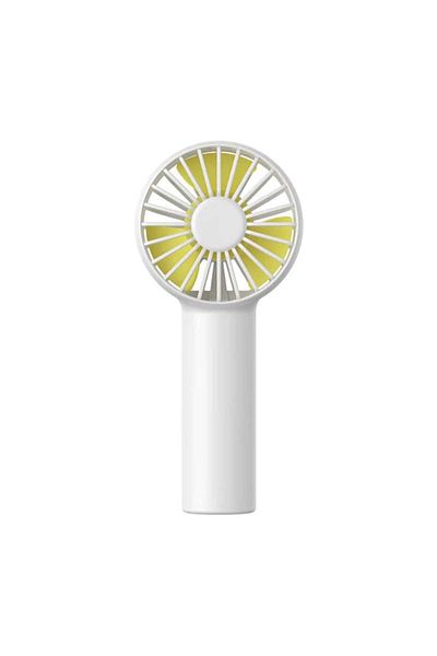 2DAYFIND Portable Fan 2000mAh, W69, Silicone, White