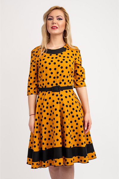 OEM Mina Women's Polka Dot Dress - XL(42)