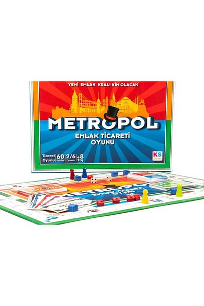 Eldenör Ks Games Metropol Real Estate Trading Game