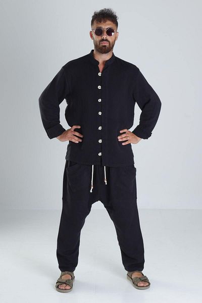 COCOPELLI Design Black Muslin Shalwar Suit