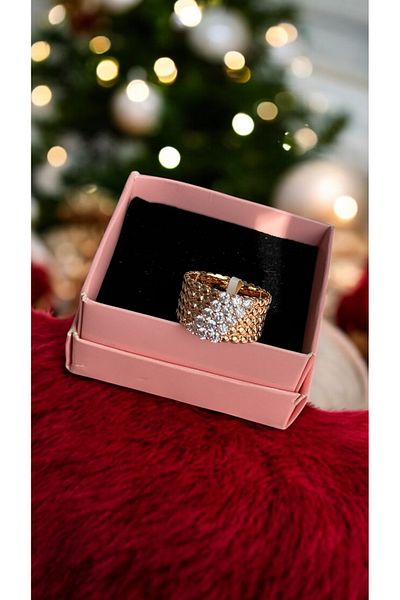 İNN JEWELLERY Steel Ring with Tarnish-Free Row Figures (2 Years Importer Guarantee)