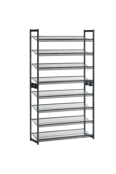 SONGMICS Raft de depozitare pantofi, pe 8 nivele, cu polite reglabile, 31x92x...