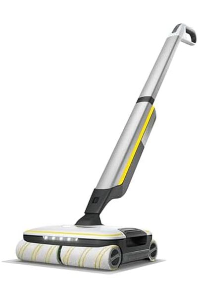 Karcher ممسحة كهربائية FC7 لتنظيف وتعقيم الأرضيات الصلبة - مثالية للأرضيات الخشبية والبلاط والأرضيات الخشبية والفينيل