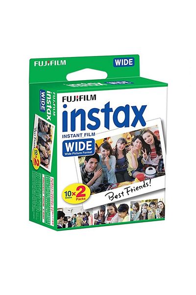 Fujifilm Consumabile analogice pentru film, Instax Wide 2x10 bucăți