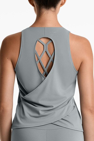 Oysho Cross-back comfortlux T-shirt
