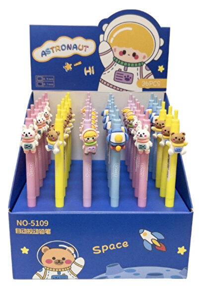 Modellino حزمة من 36 قطعة بالجملة قلم رائد الفضاء 07 ذو الرأس متعدد الاستخدامات