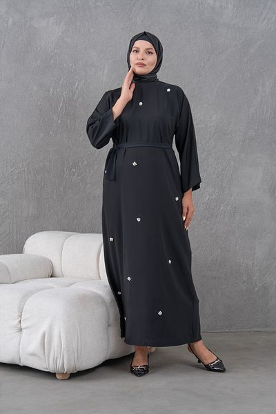 Fzd filizzade Pearl Detailed Belt Dress