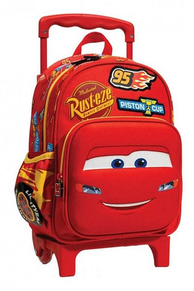 DİSNEY CARS Disney Cars Piston Cup rolling kindergarten backpack, bag 30 cm