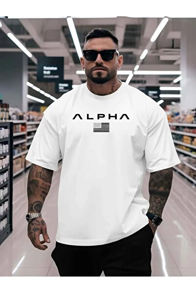 H&GHAMLEGİYİM T-Shirt Yeni Moda Baskılı Bol Kesim