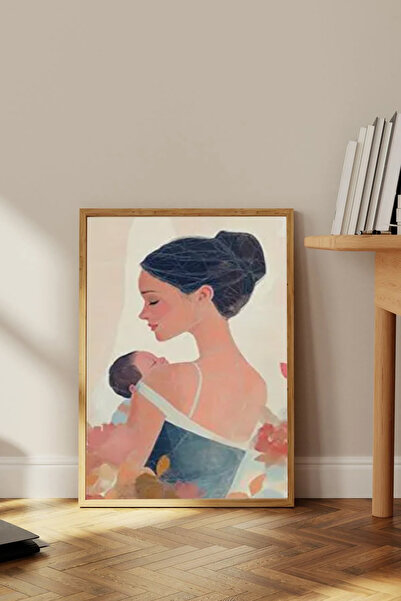 Dekorsiahome One Piece Wooden Framed Painting Tk0969