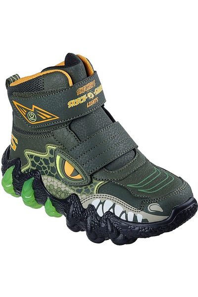 SKECHERS Dětské boty Skech-o-saurus Lights 2.0-arc, zelené