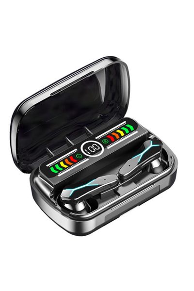 OEM Smart Wireless Earbuds EM-M12 with LED Display, Bluetooth 5.3, 180h Battery Life, IPX7 Waterproof