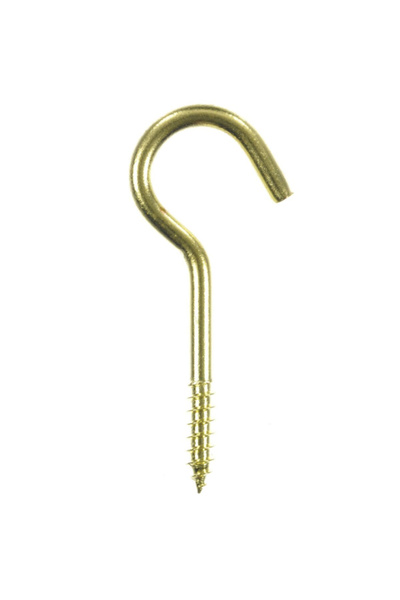ACE 6-Piece Polished Brass Screw-In Ceiling Hook 1-11/16 Inch
