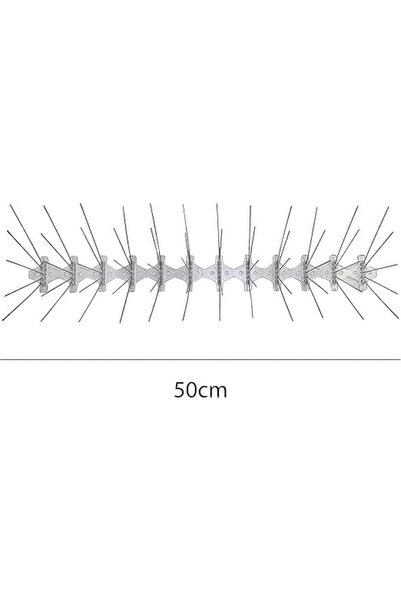 Duravel Bird Spikes - Stainless Steel 5-Pin Bird Repellent Spikes, Comes Assembled