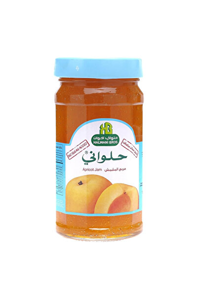 HALWANI مربى المشمش مع السوربيتول لمرضى السكري، 400 غرام