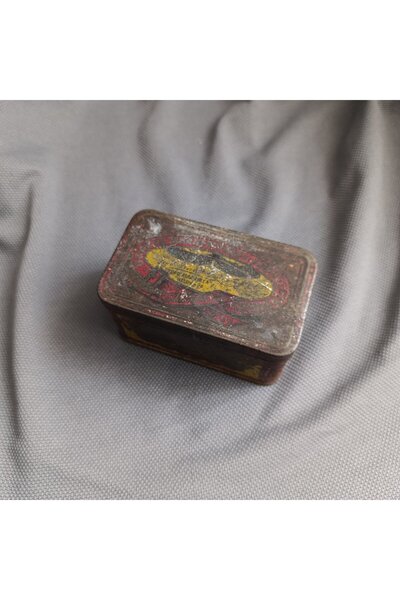 shop emektar eskiler ESKİ DÖNEM TENEKE SİGARA KUTUSU