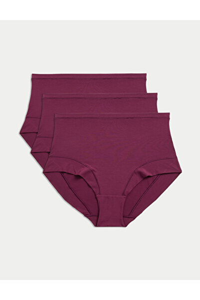 Marks & Spencer 3'lü Flexifit Modal Full Brief Külot