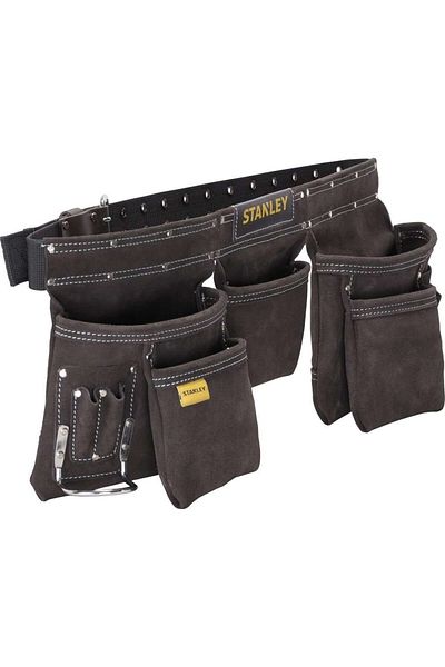 Stanley - Curea de scule din piele cu buzunare [STST1-80113]