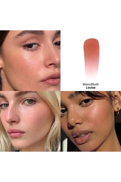 Violette_FR Bisou Blush Cream Blusher and Brush Louise 7Gr