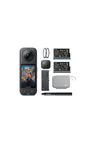 Insta360 X5 Essentials Bundle Aksiyon Kamerası Siyah