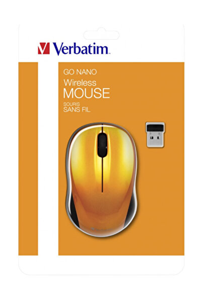Verbatim Mouse GO NANO Volcanic Orange