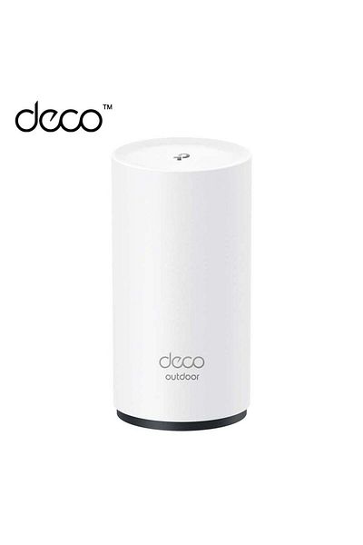 TP-LINK شبكة واي فاي خارجية Deco (Deco X50-Outdoor)، شبكة Wi-Fi 6 ثنائية النطاق AX3000
