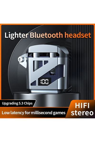 OEM Smart Wireless Earbuds EM-GT02 with Bluetooth 5.3, LED Display, and HiFi Sound Quality