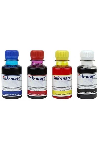 Ink-mate Ink refill bottle set 400ml PG-510 BK CL-511 CL-511 M CL-511 G