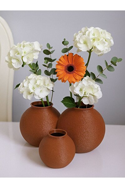 vazo 3’lü Modern Seti – Şık Ev Dekoru